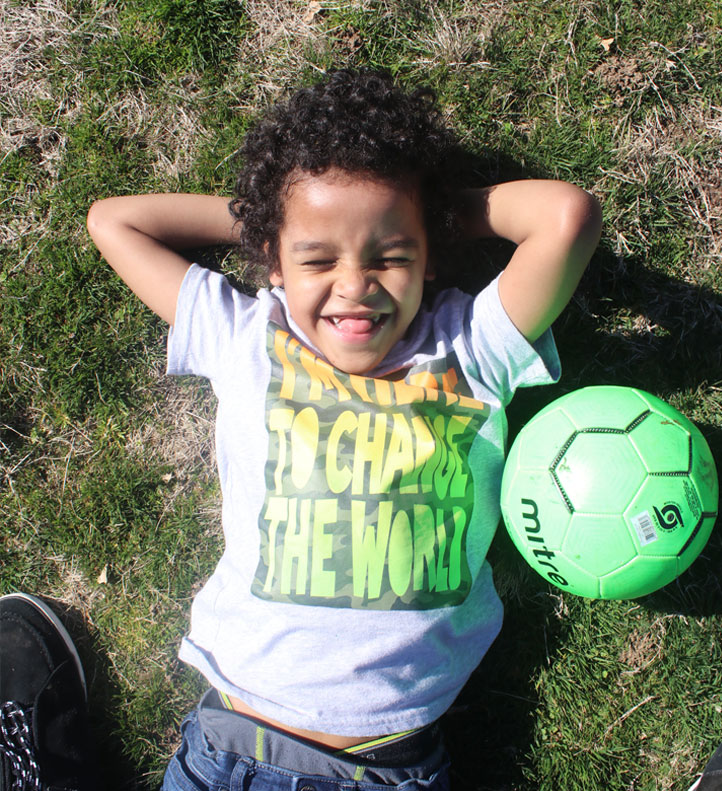 Kid soccer ball